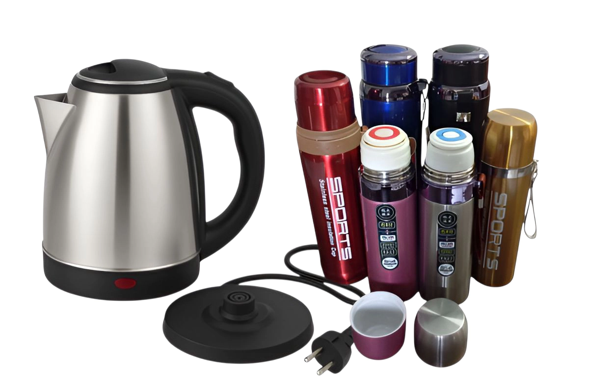 Electric kettle and smart water bottles